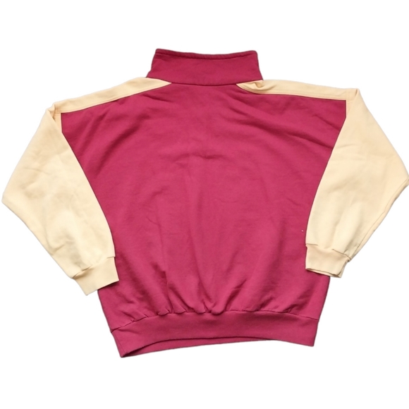 VINTAGE 90s FLORIDA STATE SEMINOLES 1/4 ZIP SWEATSHIRT - Picture 2 of 5